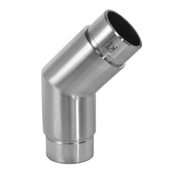 Spojka rohová 45° na trubku ø 42,4 mm, brúsená AISI 304 Spojka rohová 45° na trubku ø 42,4 mm, brúsená AISI 304